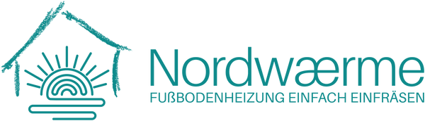 Nordwaerme Fußbodenheizung einfach einfräsen